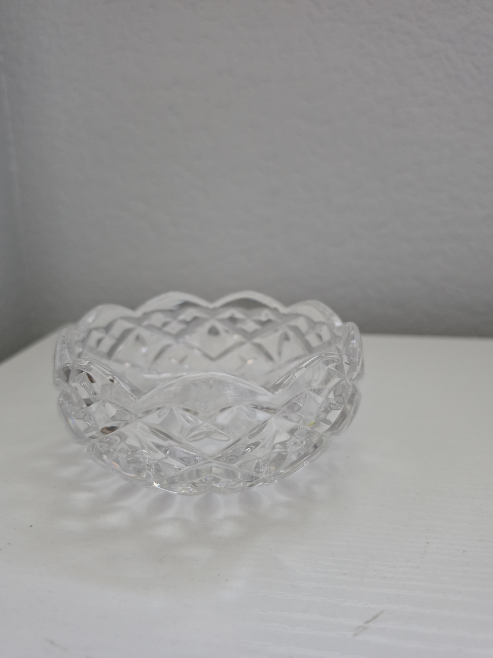 Gorham Crystal Lady Anne Fruit/Dessert Dish